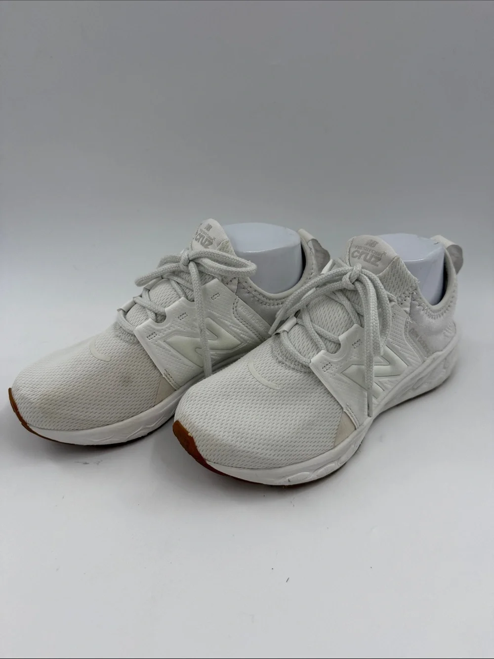 New Balance White Fresh Foam X Cruz v3 Style WCRUZLY3 Women's Size 6.0 Mens 4.5